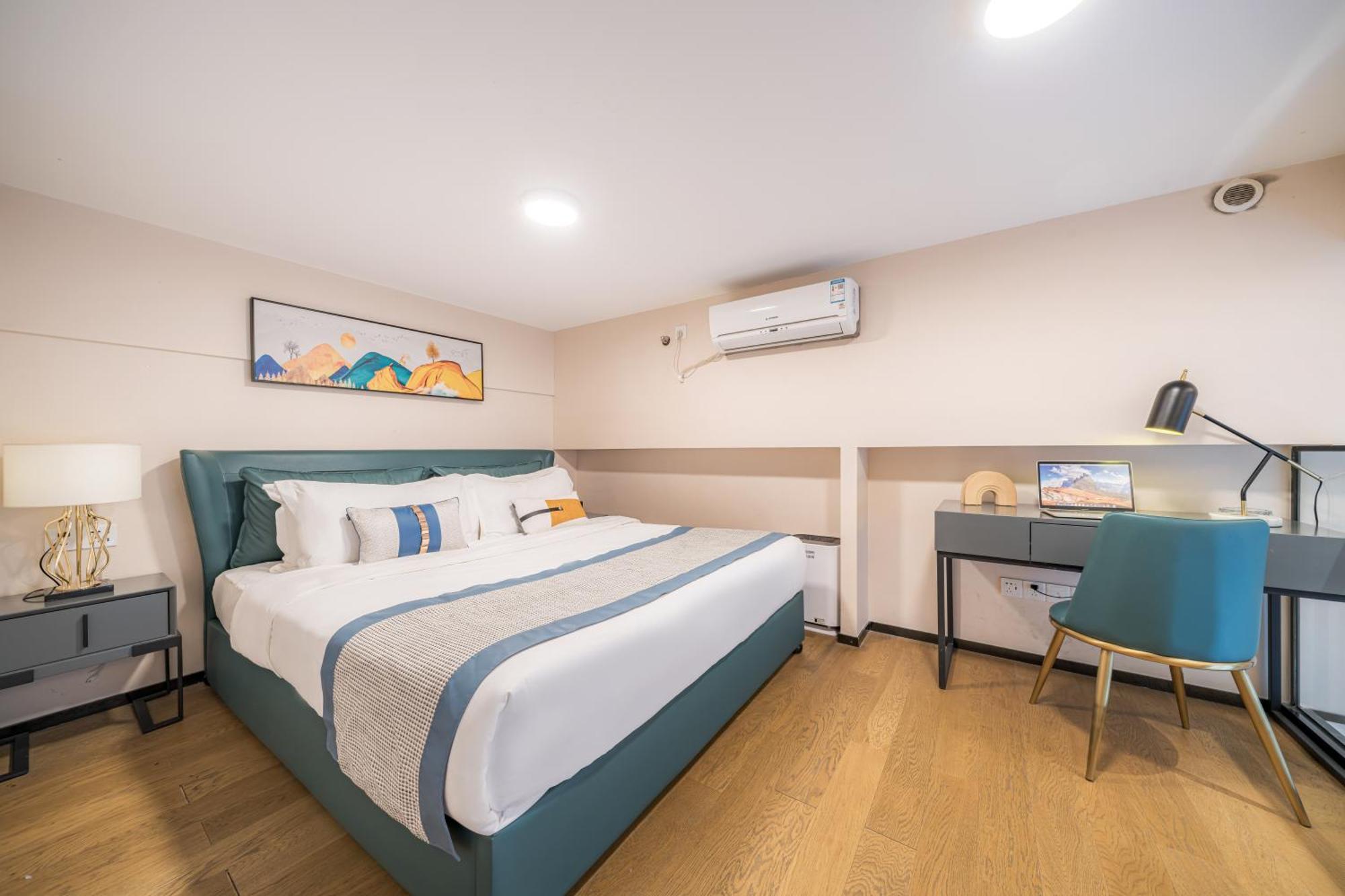 Gepai Executive Apartment - Shenzhen Futian Convention And Exhibition Center Екстериор снимка