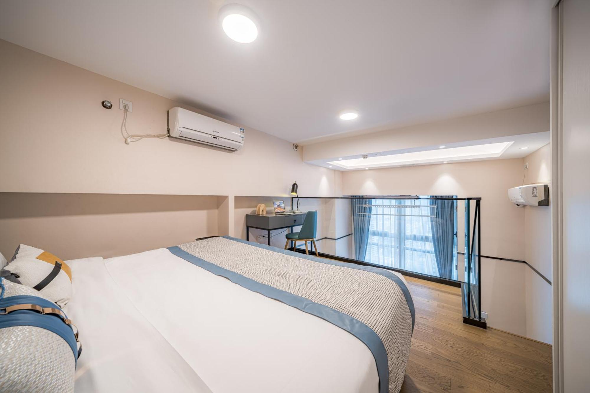 Gepai Executive Apartment - Shenzhen Futian Convention And Exhibition Center Екстериор снимка