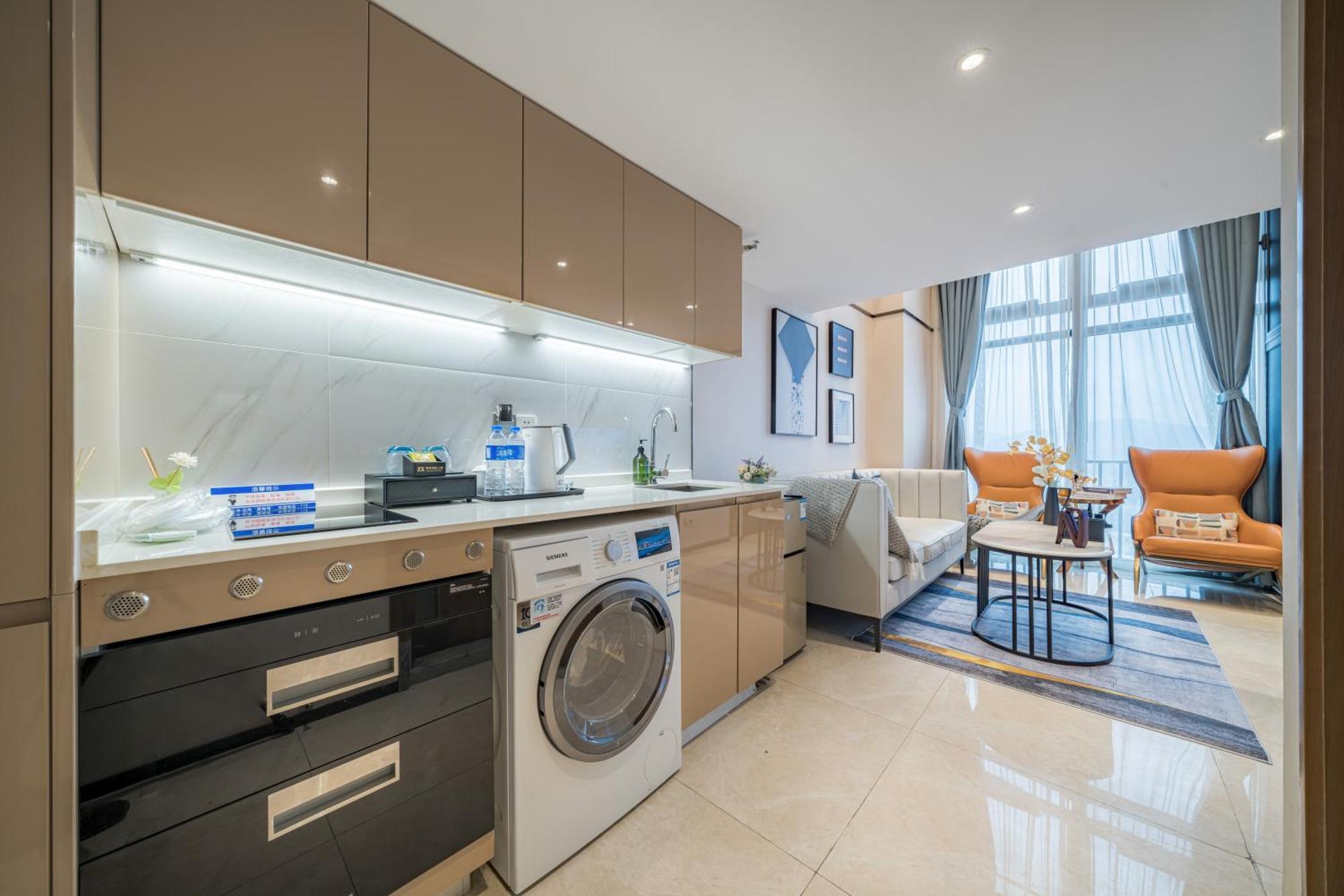 Gepai Executive Apartment - Shenzhen Futian Convention And Exhibition Center Екстериор снимка