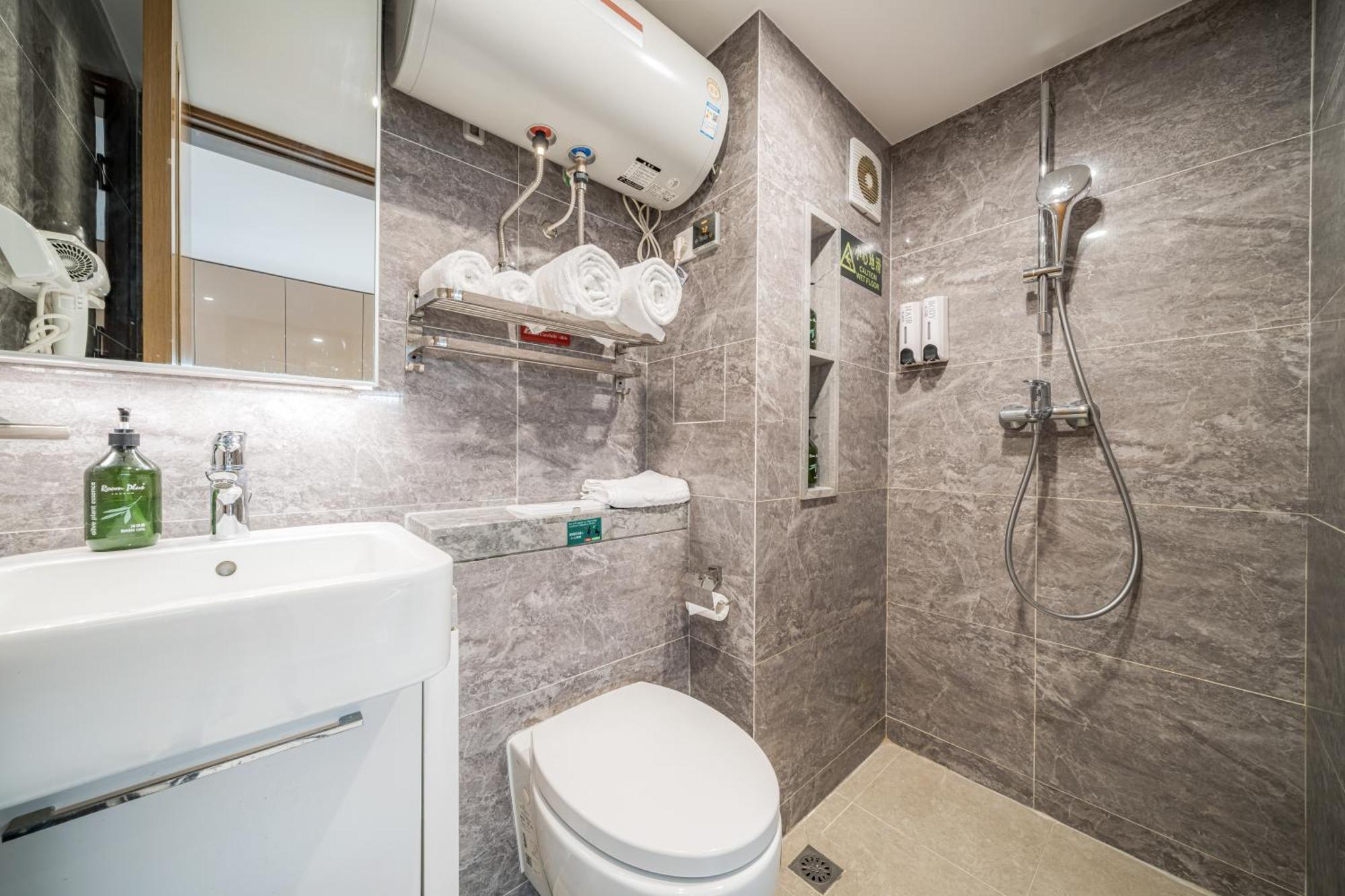 Gepai Executive Apartment - Shenzhen Futian Convention And Exhibition Center Екстериор снимка