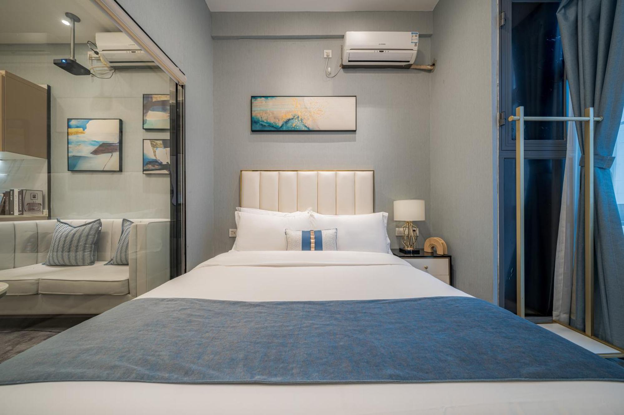 Gepai Executive Apartment - Shenzhen Futian Convention And Exhibition Center Екстериор снимка