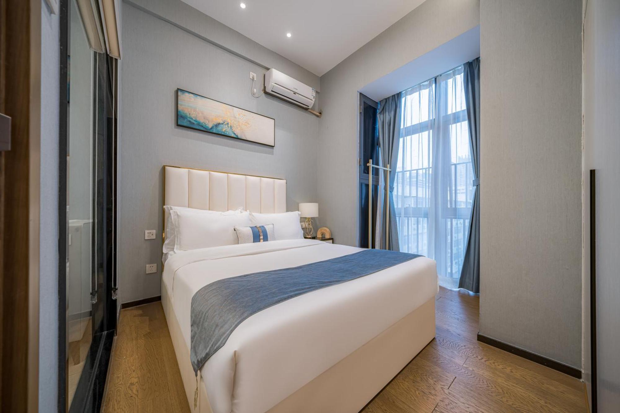 Gepai Executive Apartment - Shenzhen Futian Convention And Exhibition Center Екстериор снимка