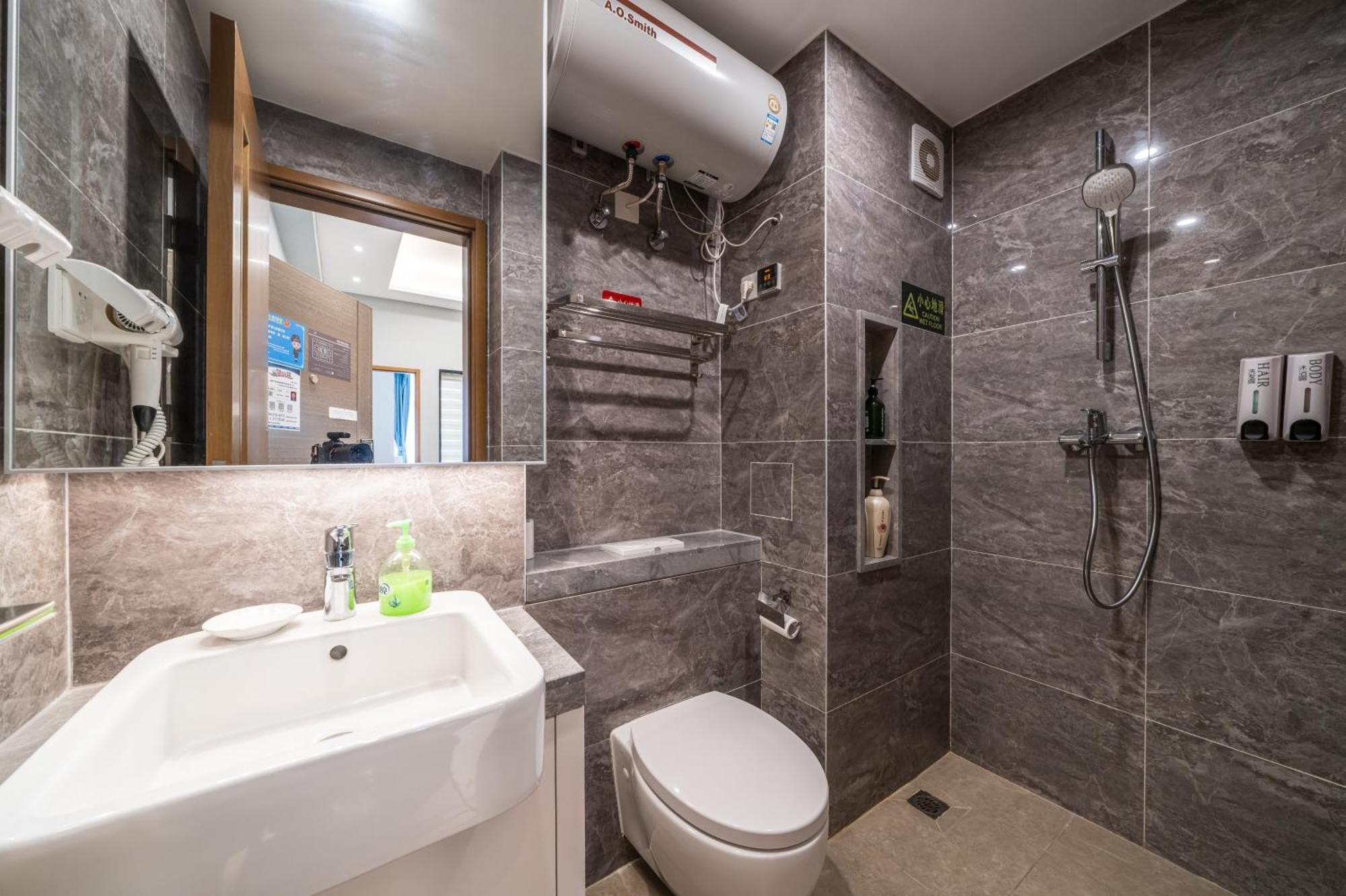 Gepai Executive Apartment - Shenzhen Futian Convention And Exhibition Center Екстериор снимка