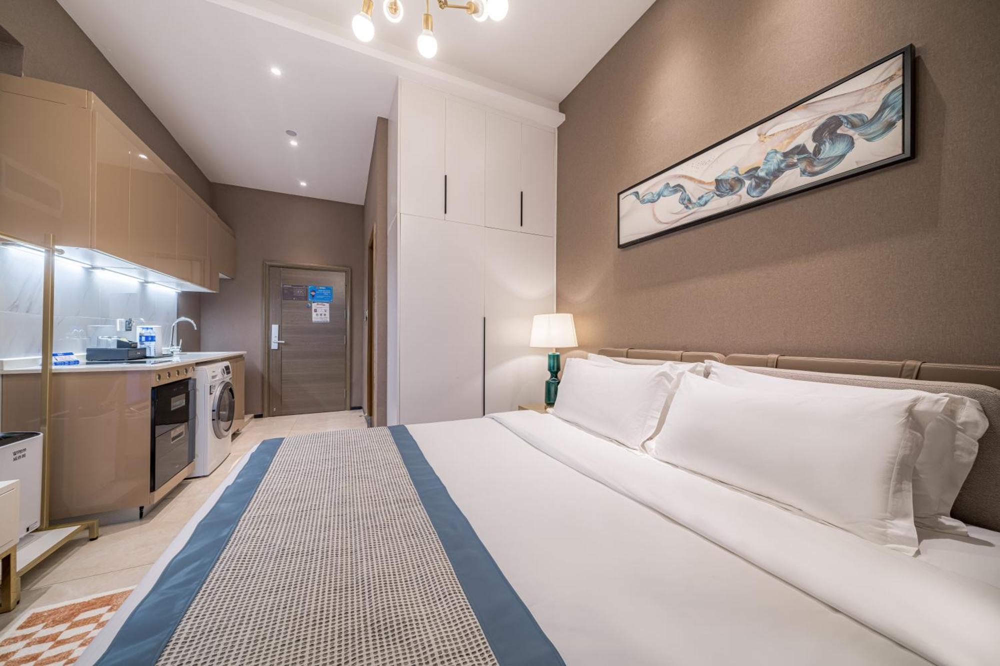 Gepai Executive Apartment - Shenzhen Futian Convention And Exhibition Center Екстериор снимка