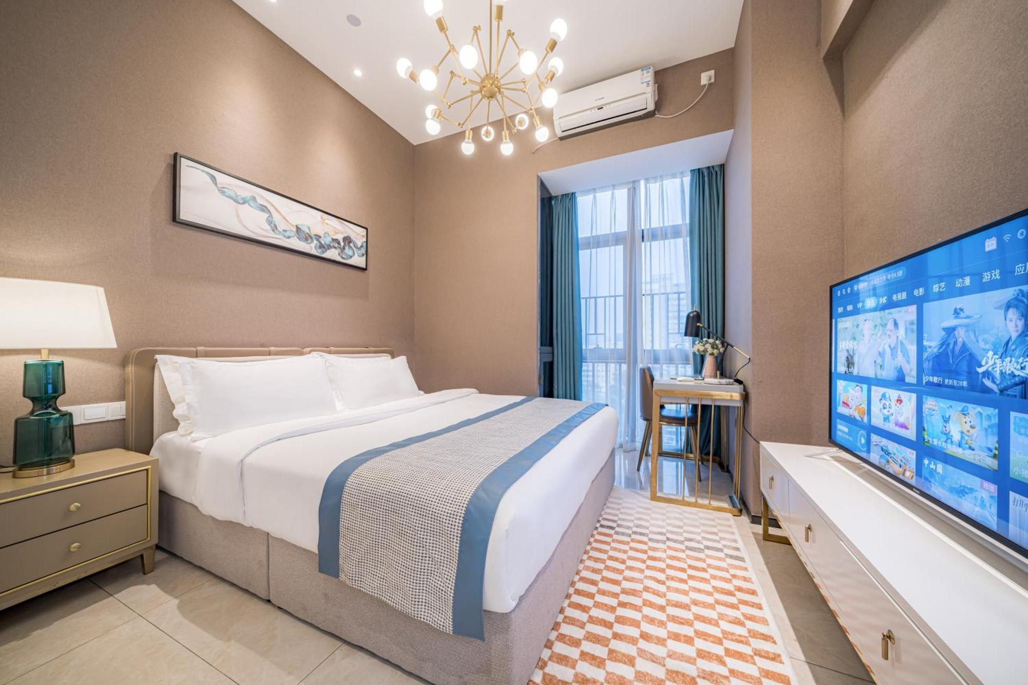 Gepai Executive Apartment - Shenzhen Futian Convention And Exhibition Center Екстериор снимка
