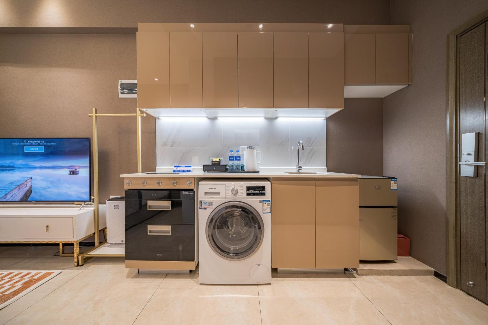 Gepai Executive Apartment - Shenzhen Futian Convention And Exhibition Center Екстериор снимка