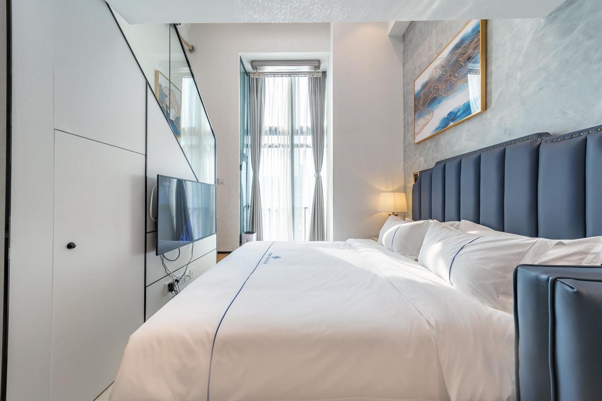 Gepai Executive Apartment - Shenzhen Futian Convention And Exhibition Center Екстериор снимка